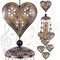 Heart Shape Wind Chimes for Garden, Gifts for Mom, Home, Balconies, Rooms, Patio, Indoor, Outdoor Heart Decoration, Hearts Shape Wind Catcher, Bronze Memorial Wind Bells, Hearts Wind Chimes Decor Welcome to Seller Assistant Please log in to your ac